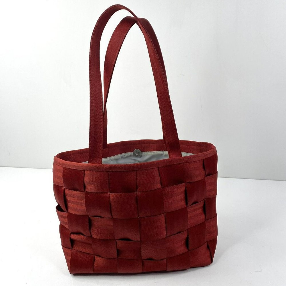 Harveys The Original Seatbelt Bag Satchel Shoulder Purse Red
